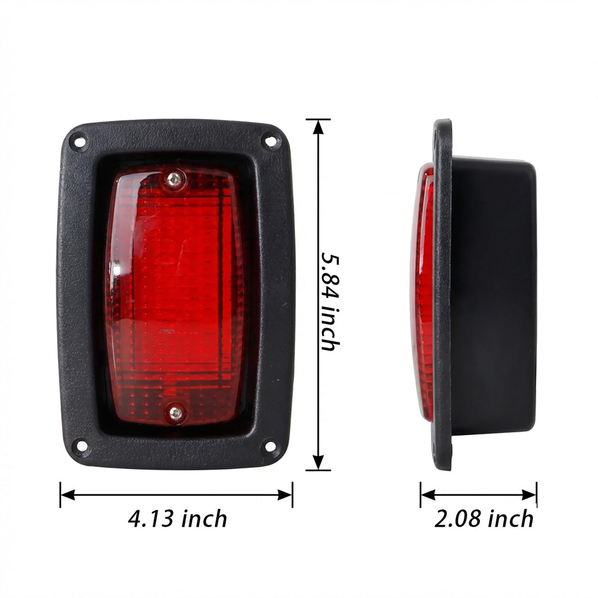 HOGUCAL right taillight for Club Car DS and Yamaha G14-G22 for enhanced night safety