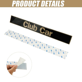 Emblem revitalizes an aging golf cart with a modern look.