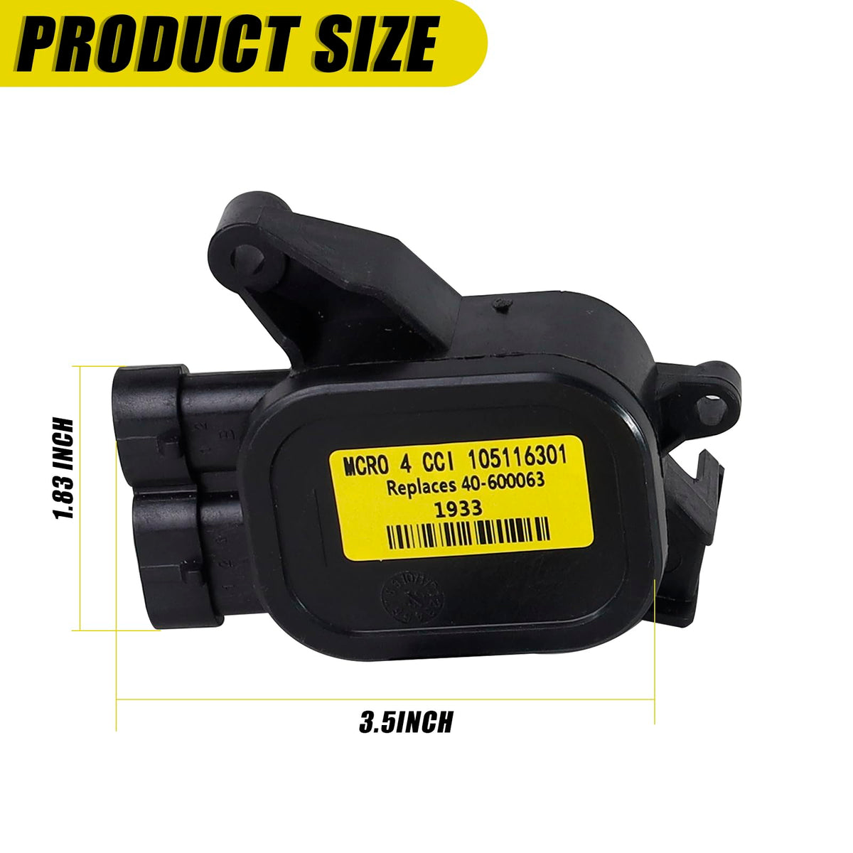 HOGUCAL MCOR 4 OEM-quality badge communicates reliability and durability.