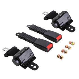 HOGUCAL retractable 40-inch belt for golf carts enables easy adjustment and quick release.