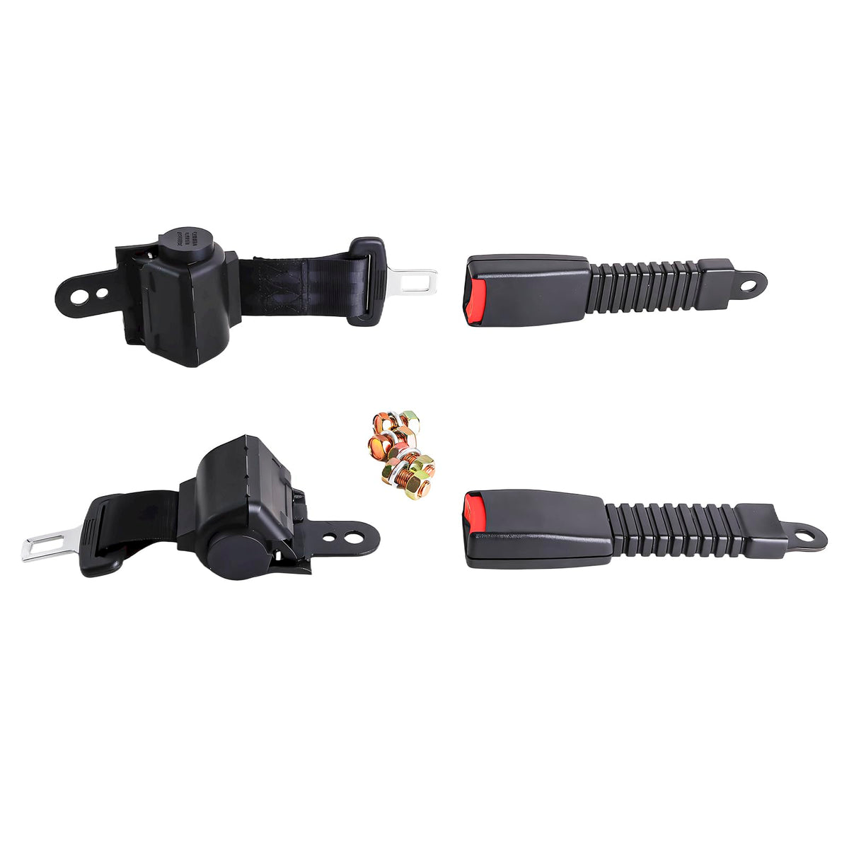 HOGUCAL universal-fit seat belts suit EZGO, Yamaha, and Club Car models for versatile use.