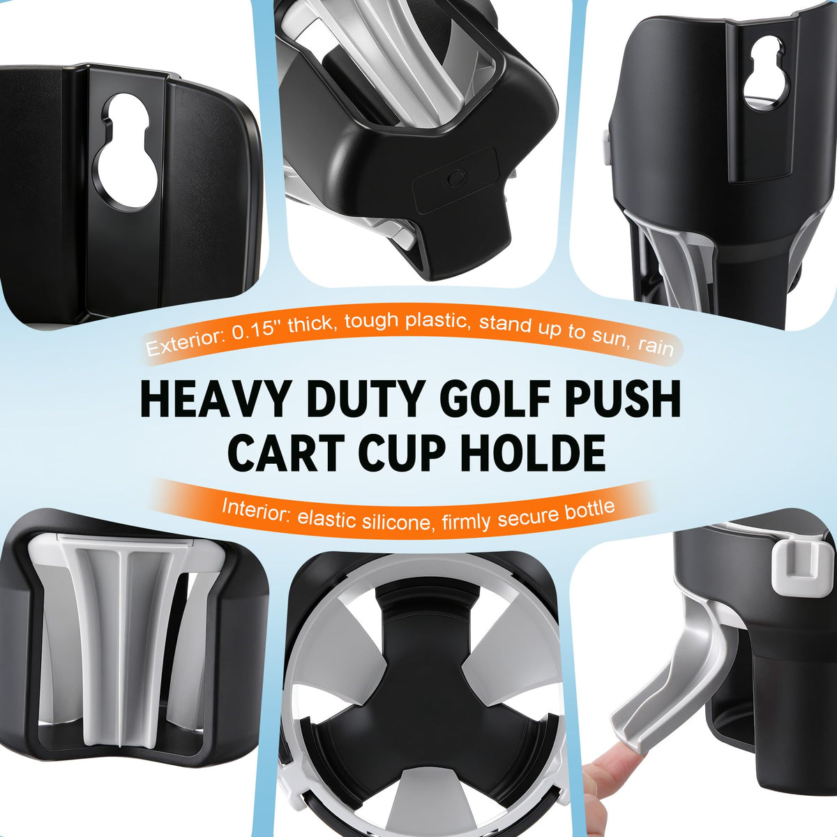 Hohean packaging shows two cup holders and two clips included