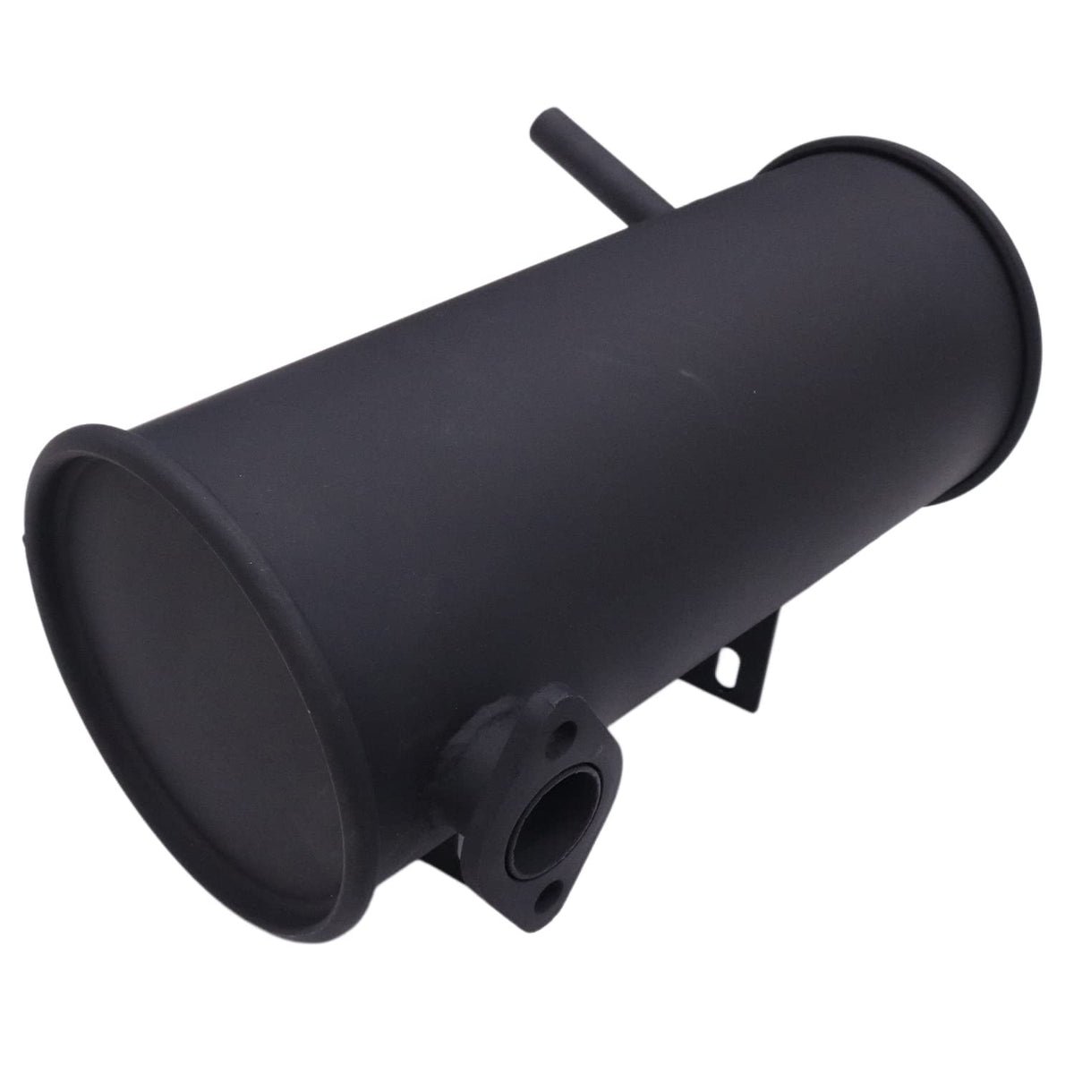Holdia muffler 14396-G1 front view for EZGO golf carts, durable exhaust replacement.