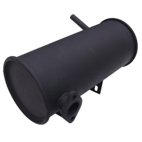 Holdia muffler 14396-G1 front view for EZGO golf carts, durable exhaust replacement.