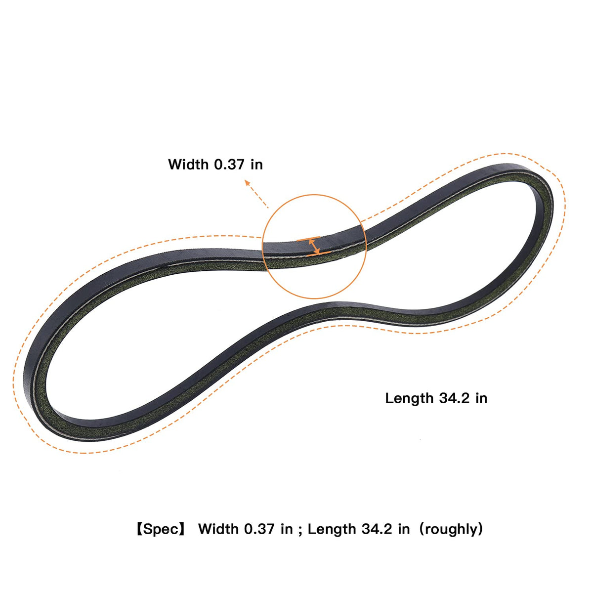 Holdia Tune Up Kit starter belt for Club Car DS, aids reliable starts