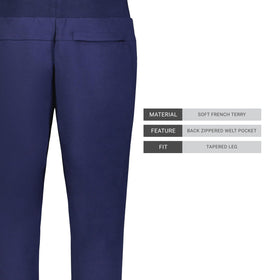 Holloway Heritage Prep Pant back zipper welt pocket for additional storage.