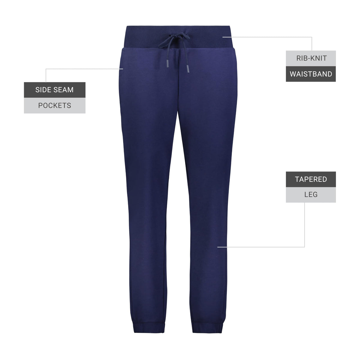 Holloway Heritage Prep Pant inner valuables pocket keeps small items secure.