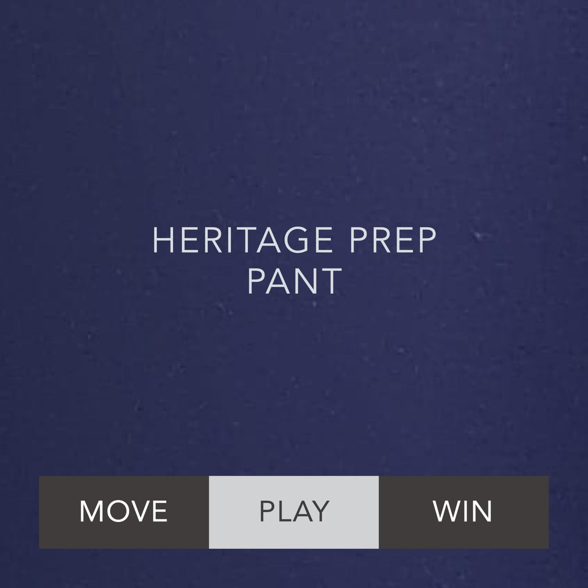 Holloway Heritage Prep Pant tapered leg detail with a clean hem for versatility.