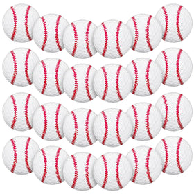Hollowfly baseball golf balls with stitch pattern for enhanced grip and style on course.