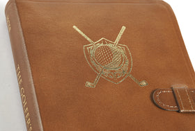 Gift box packaging makes Holman Bibles Golfer Bible ready for gifting.