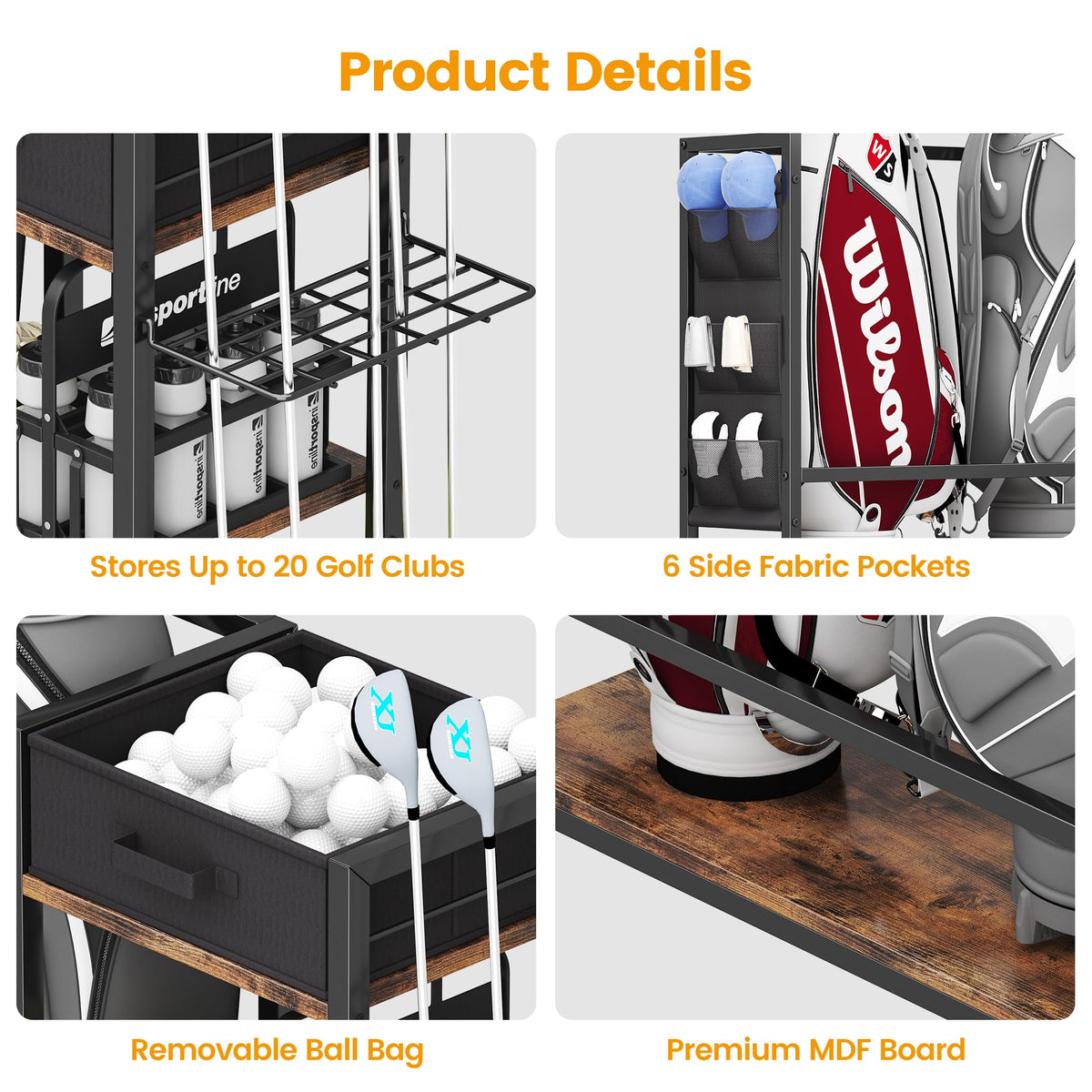 Homeiju Premium Materials ensure lasting strength and rust resistance.