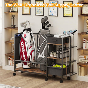 Homeiju Side Pocket Multi-Compartment holds gloves, towels, shoes, and more.