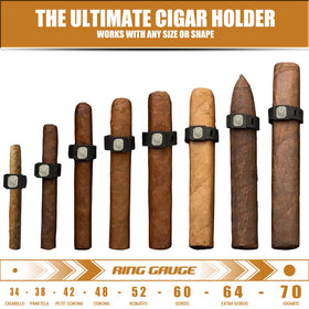 Homlume ventilated design preserves cigar freshness during use.