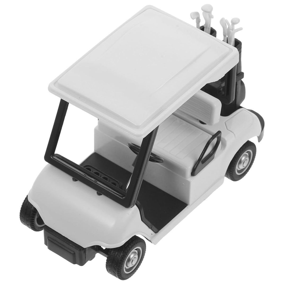 Homoyoyo 3-pack golf cart ornament display for golf-themed spaces