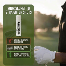 HoneyGolf HoneyStick promotes centered contact and smoother ball flight without changing your swing.
