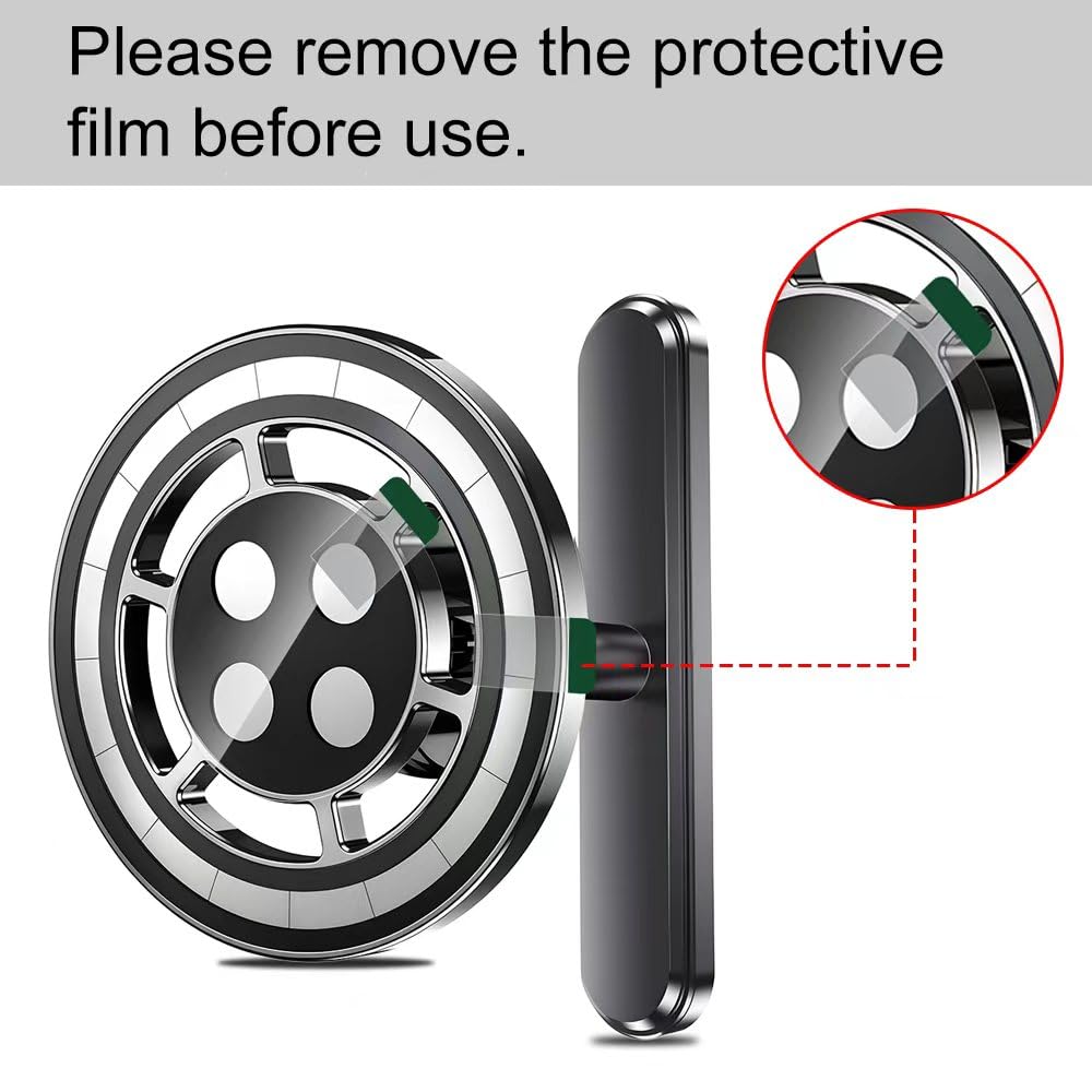 HonicWang magnet mount supports GPS and swing recording without blocking cameras