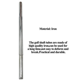 Honigo steel extension with rust-resistant finish for long-lasting golf club maintenance.