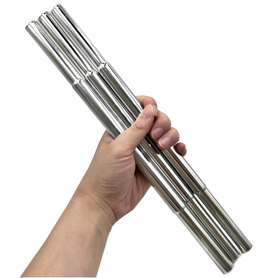 Honigo 0.600-inch golf shaft extension in silver enables versatile repairs for steel shafts.