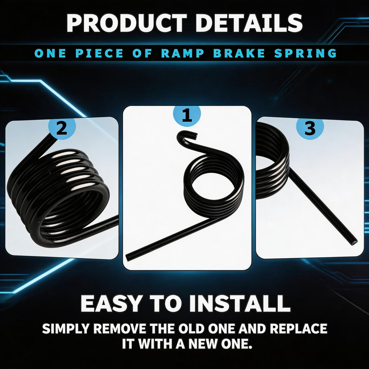 OEM-standard fit for a seamless upgrade and dependable operation.