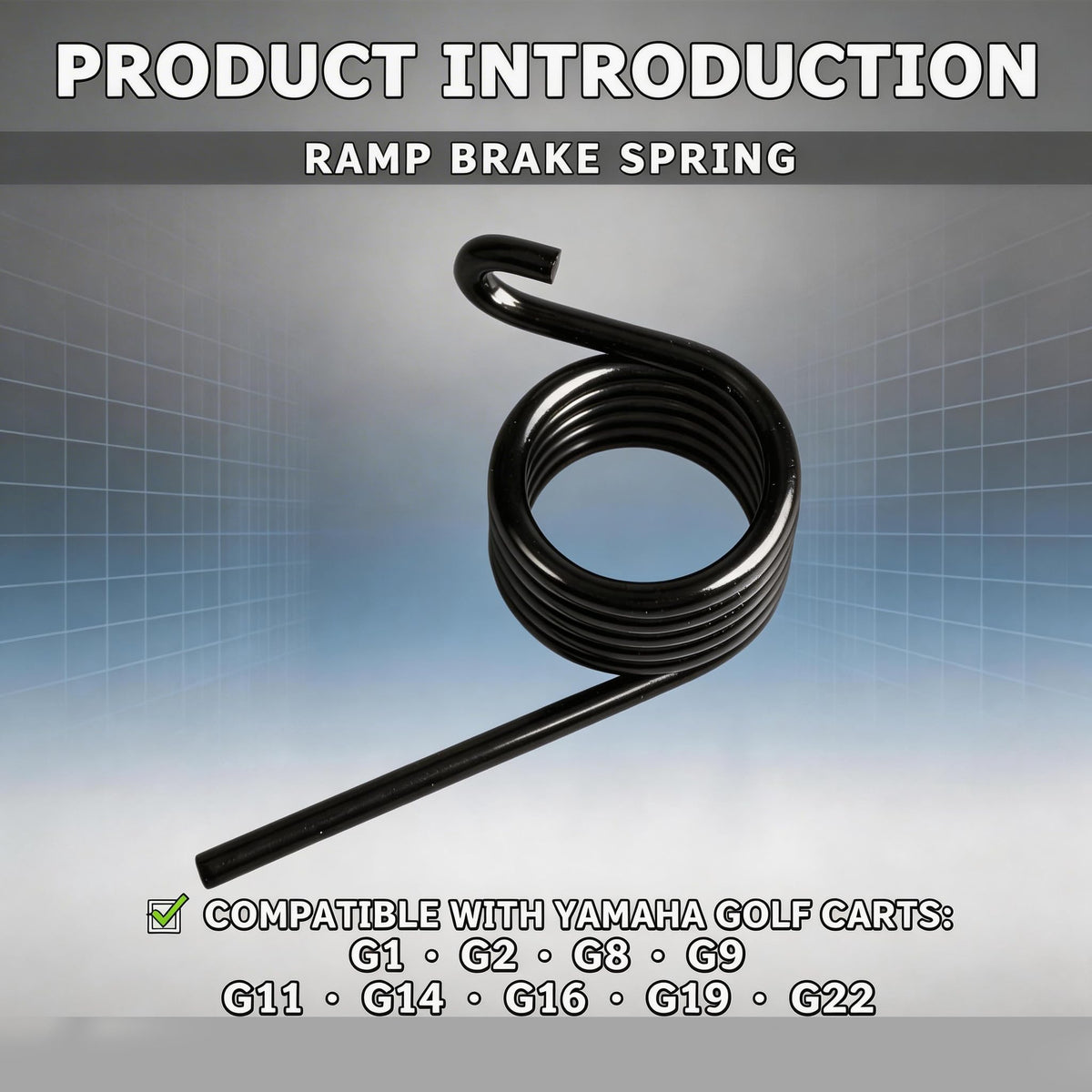 Compatibility note helps ensure correct fit for Yamaha G1-G22 models.
