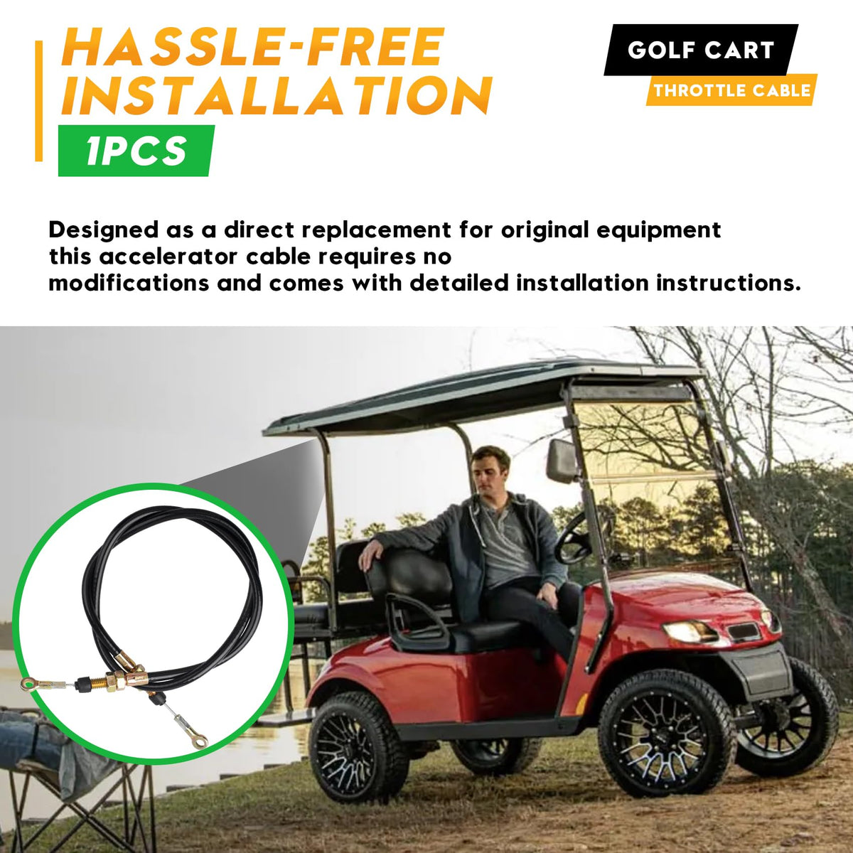 Honkador replacement cable kit includes guidance and reliable warranty support.