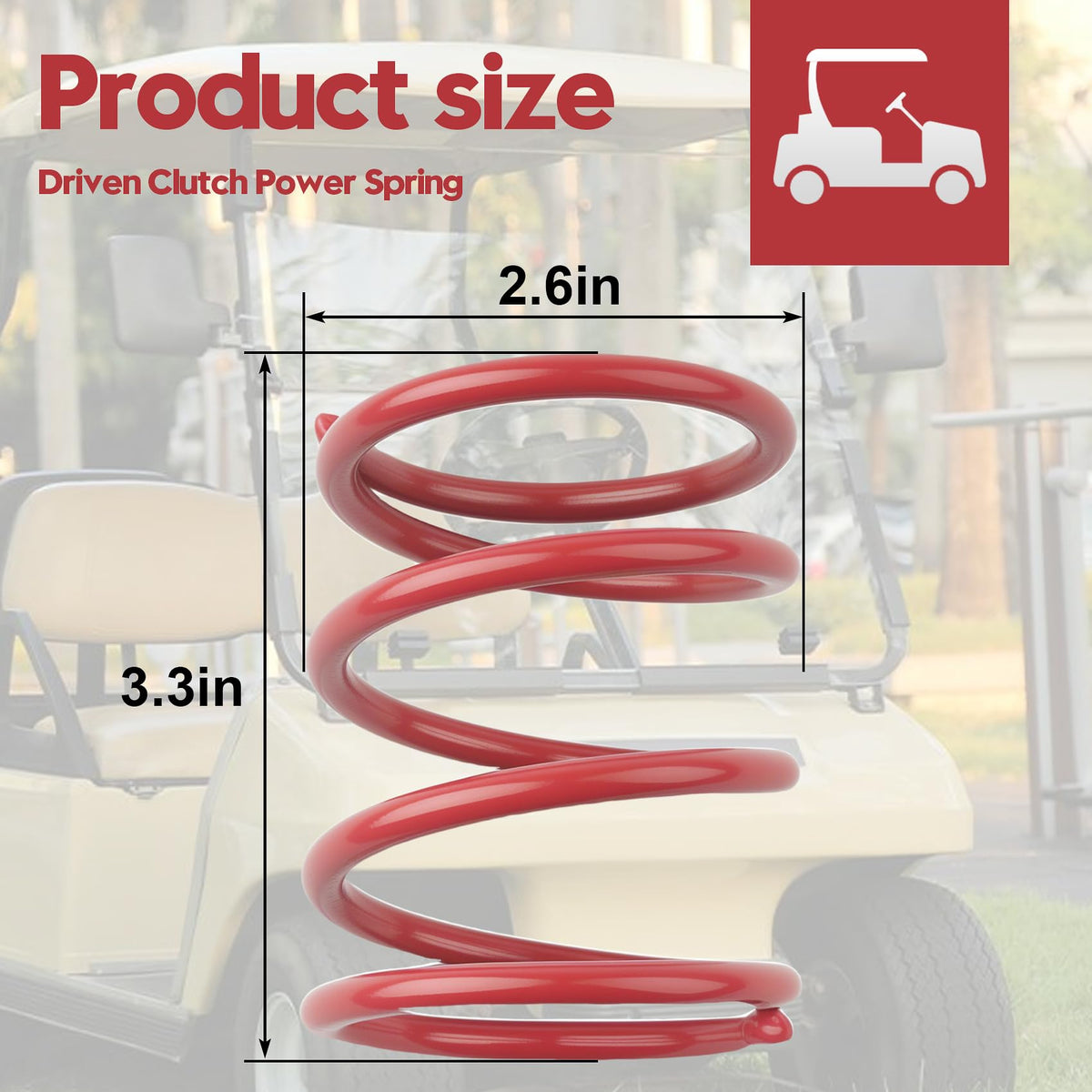 Honkador strong acceleration for Club Car DS Precedent Gas improves hill climbs