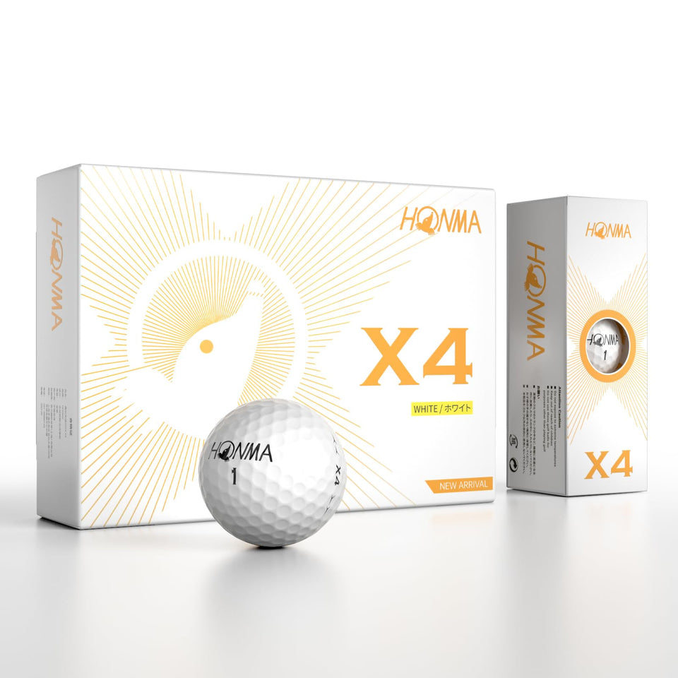 Honma 2024X4 with a soft-core 75 compression for a smooth feel and control.