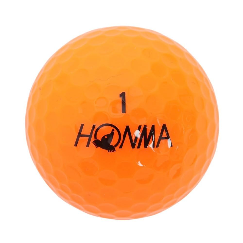 Honma BT2201 D1 ball orange FF, flight trajectory illustration suggests distance potential.