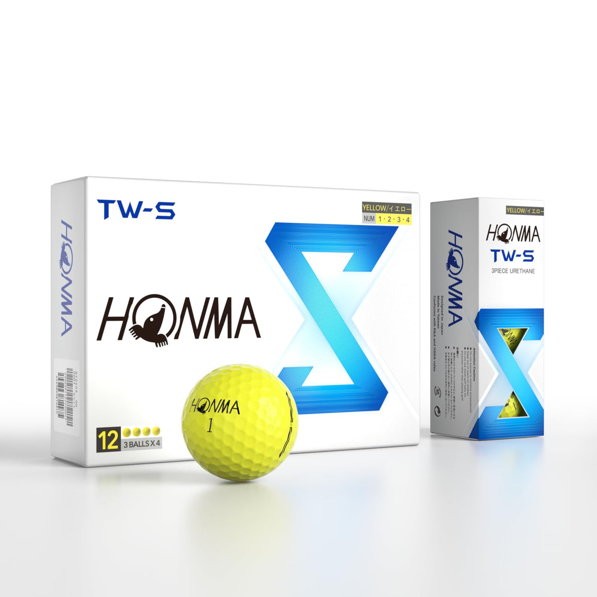 Honma TW-X ball distance performance for drivers and long irons.