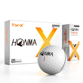 Honma TW-X golf balls show premium urethane for greenside spin and distance