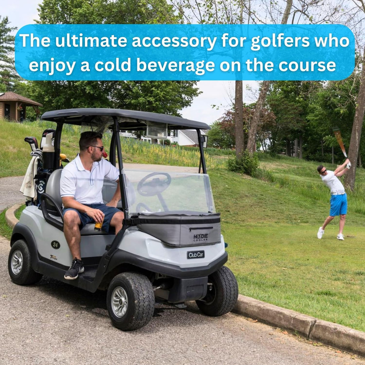 Versatile use for golf, picnics, and beach days.