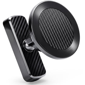 HOOKED ON GOLF cart phone holder magnetic black mount ensures secure grip on a moving cart