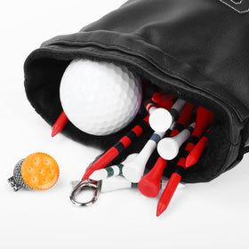 Hooked On Golf embroidered design detail adds stylish flair and durability.