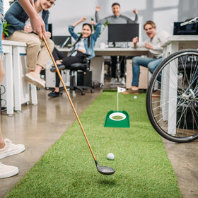 Hooqict compact, portable training set for on-the-go practice.