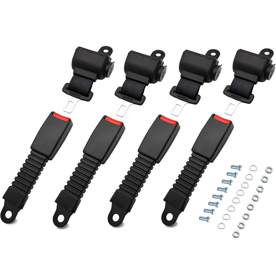 HOOTO golf cart seat belts buckles for secure quick-release use