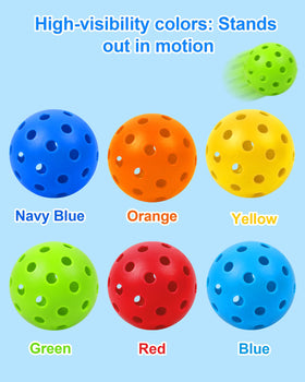 HOTWIND light blue backyard golf ball for clear color differentiation.