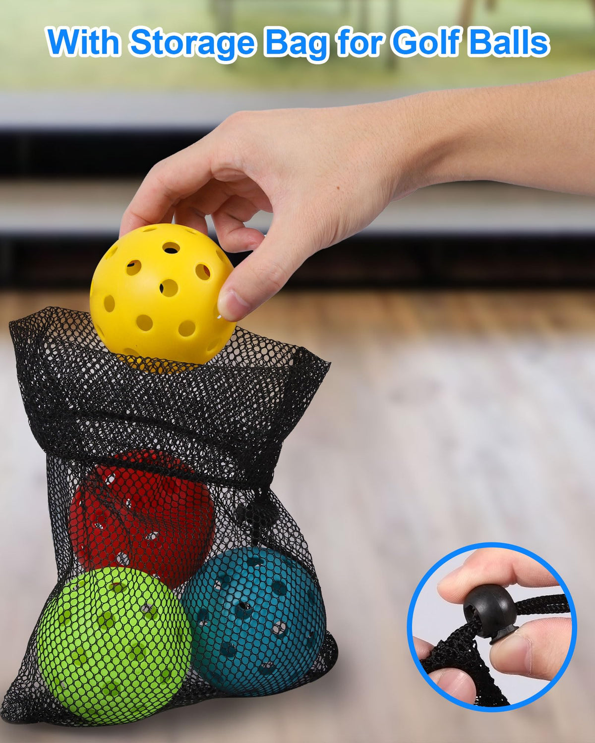 HOTWIND orange backyard golf ball for group color coding and fun.