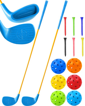 HOTWIND backyard golf clubs with oversized heads improve hit probability on grass