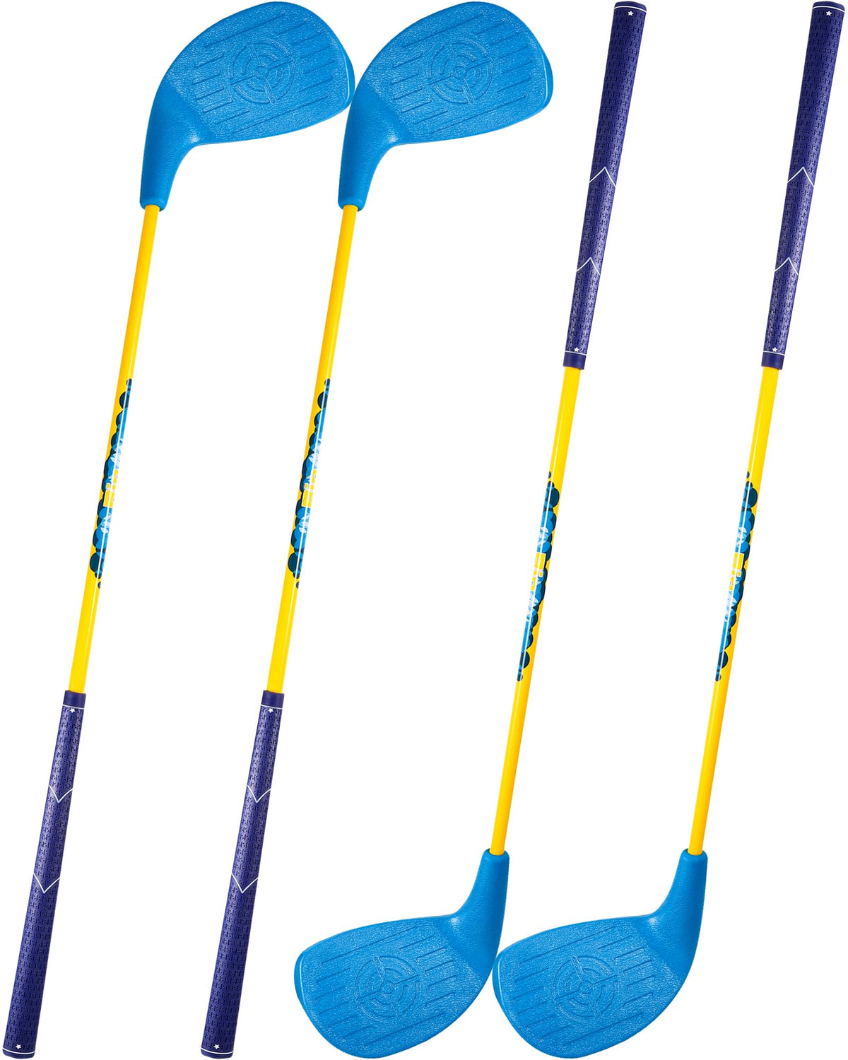 HOTWIND backyard golf clubs with oversized head improve aim during outdoor practice.