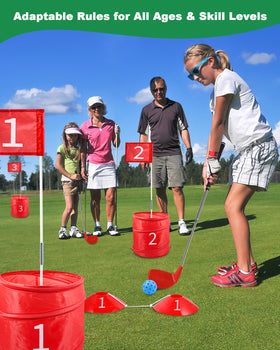 HOTWIND family-friendly golf action on a lush lawn