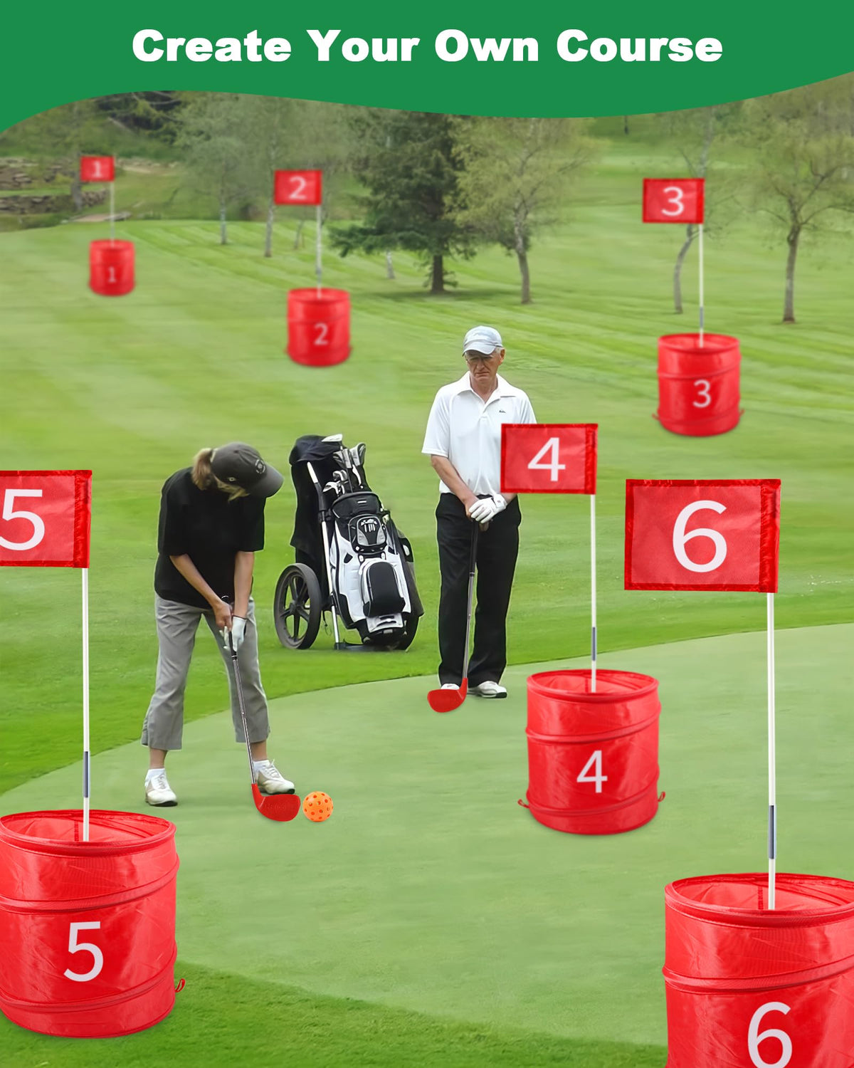 HOTWIND golf scoreboard helps track scores during friendly matches