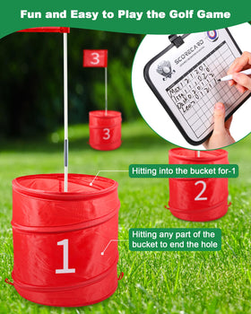 HOTWIND Portable storage bag keeps the golf game organized for travel