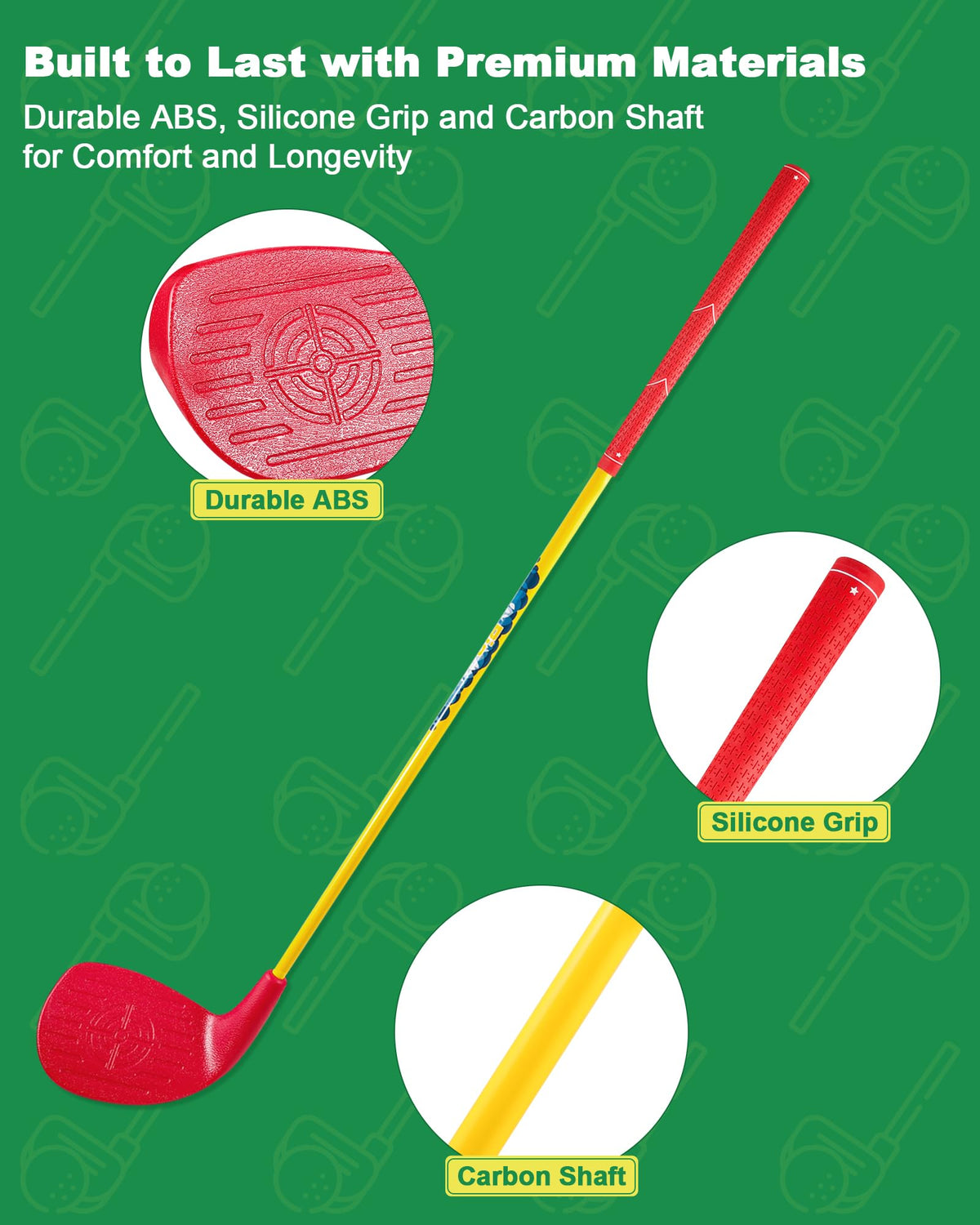 HOTWIND red club design improves visibility for casual backyard games.