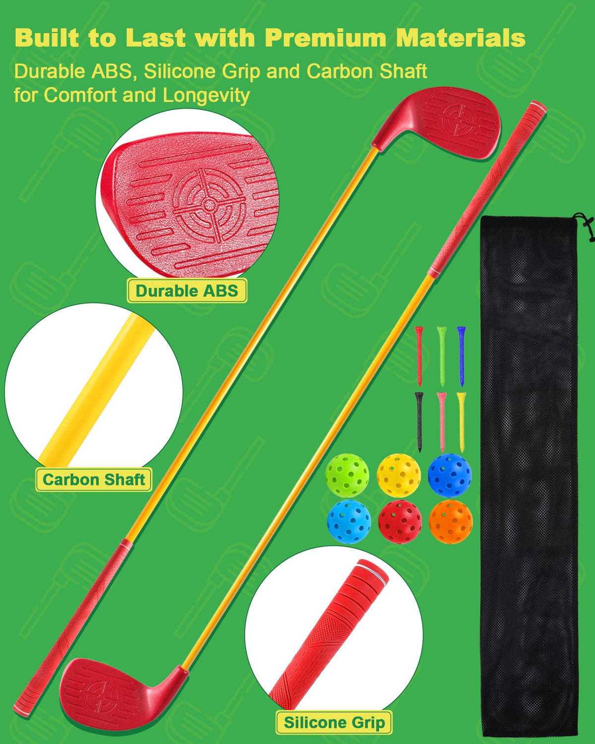 HOTWIND storage bag keeps the set organized for outdoor games