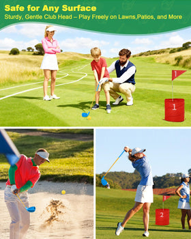 HOTWIND tees help keep shots steady during backyard play