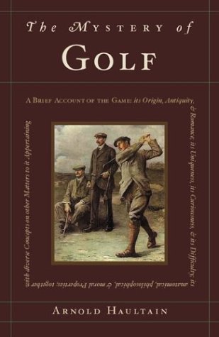Houghton Mifflin Harcourt The Mystery of Golf cover, a classic read for golf fans seeking reflective insights
