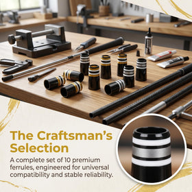HAUSEE ABS construction ferrules ensure durable performance on the course.