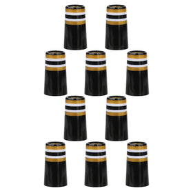 HAUSEE Golf Builder ferrules for taper tips in gold offer secure fit.
