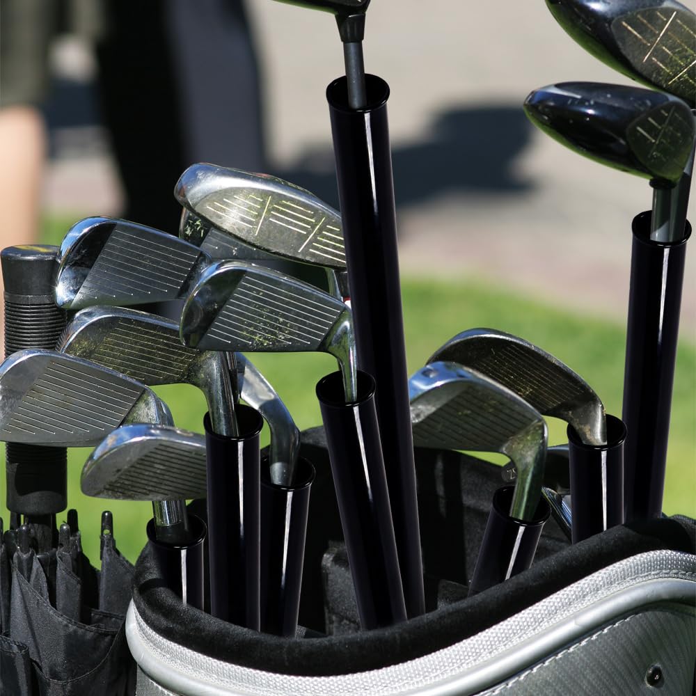 How True golf bag tubes demonstrate nesting for compact packaging and eco-friendly shipping