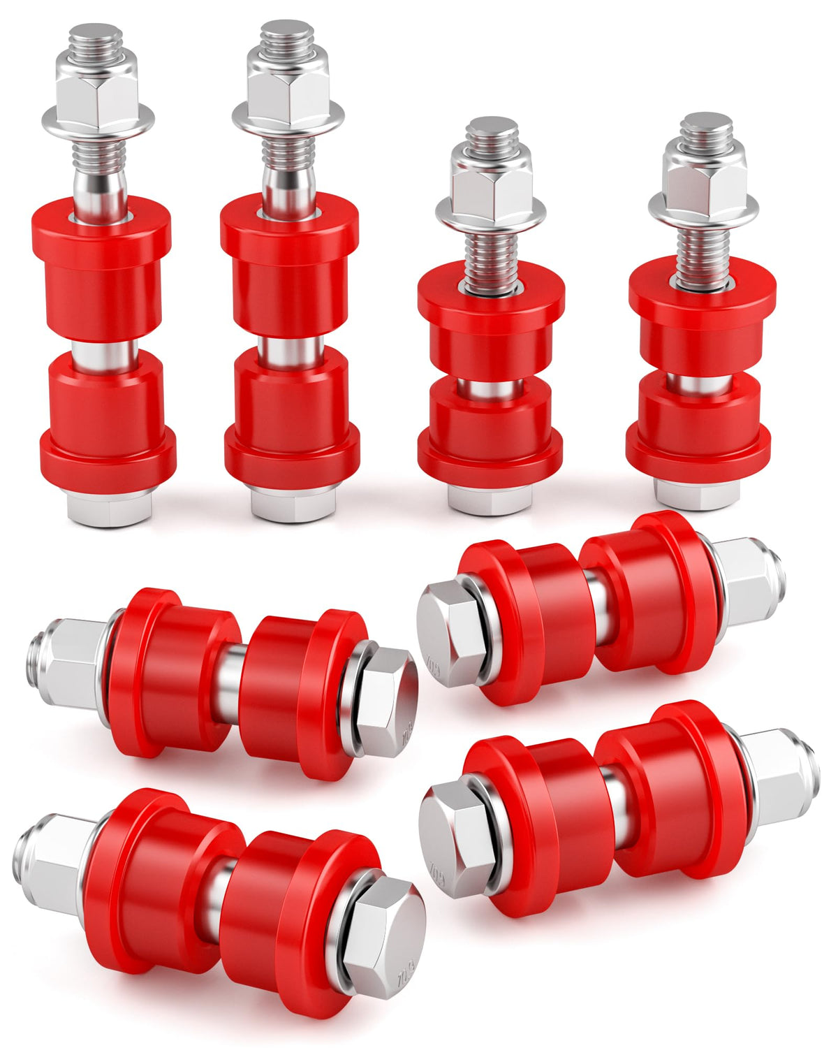 HOWBOW front upper arm bushings for Club Car DS improve durability and smoother steering.